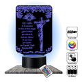 Lámpara LED con Dedicatoria - Salmos y Proverbios