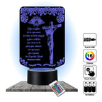 Lámpara LED con Dedicatoria - Salmos y Proverbios