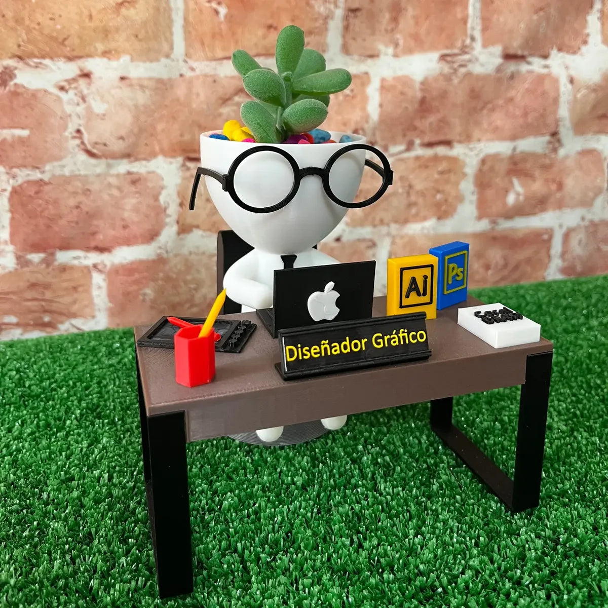 Matera Decorativa 3D – Edición Diseñador(a) Gráfico(a)