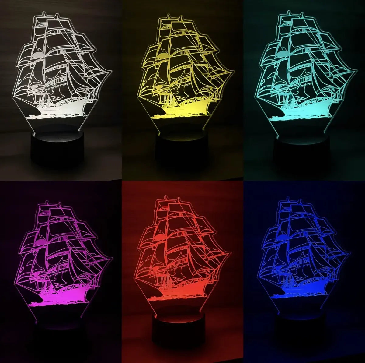 Lámpara LED Barco