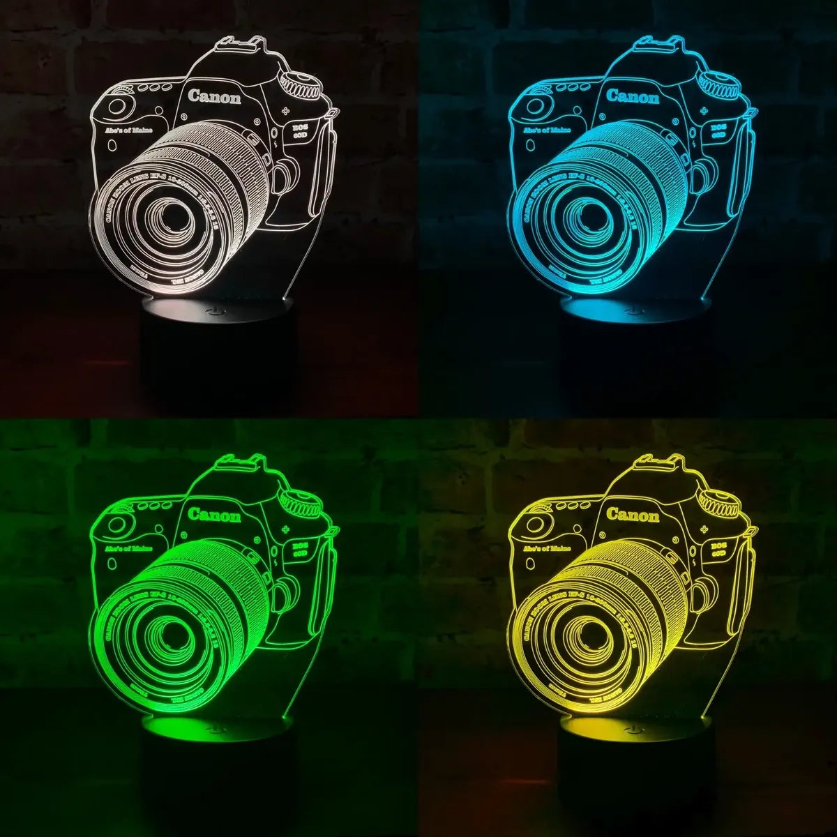 Lámpara LED Cámara Profesional Canon