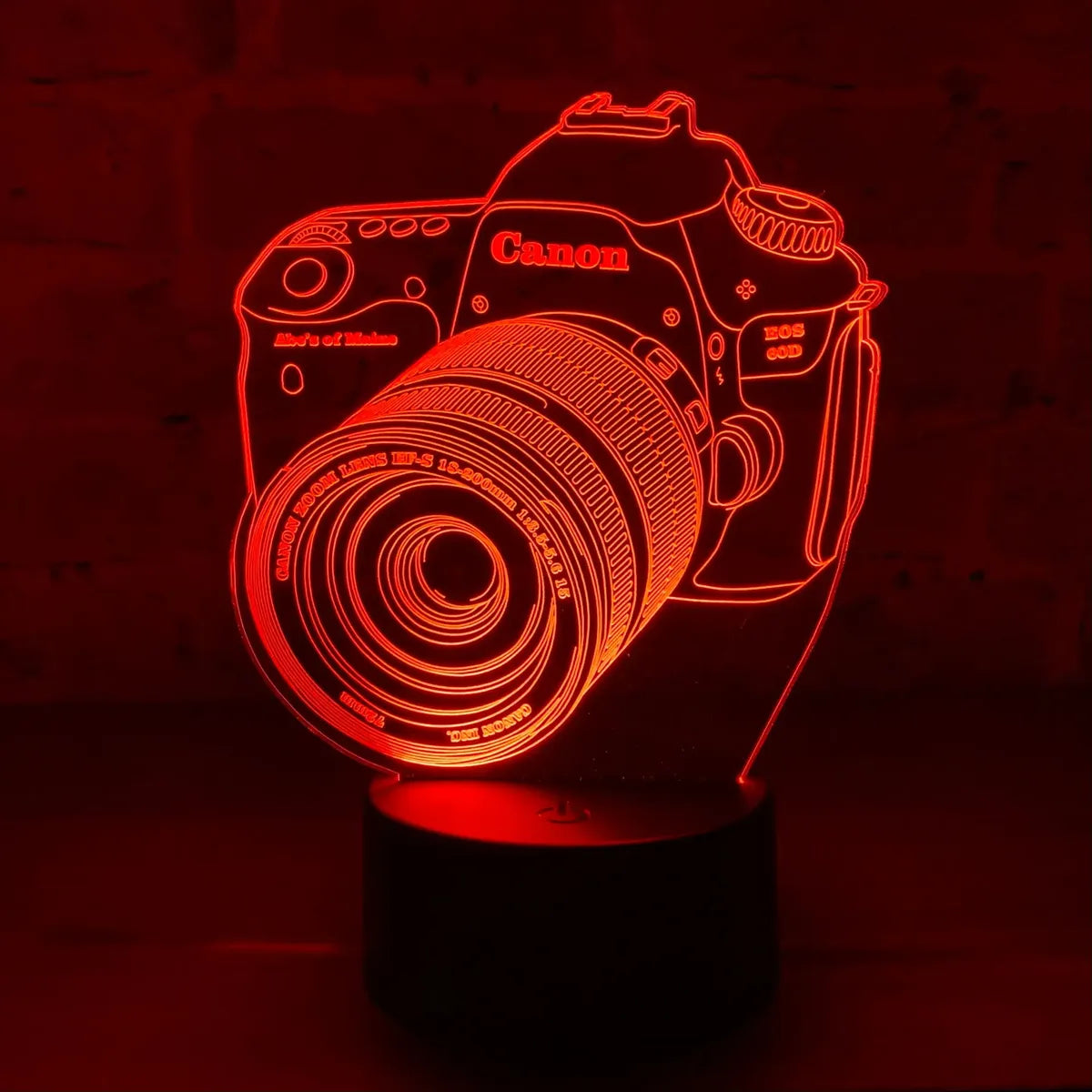 Lámpara LED Cámara Profesional Canon