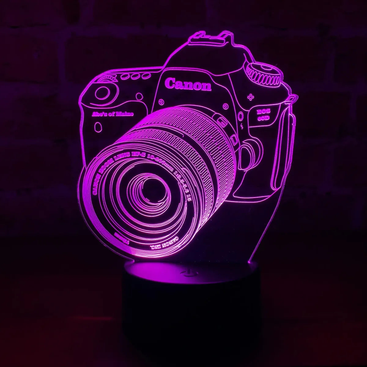 Lámpara LED Cámara Profesional Canon