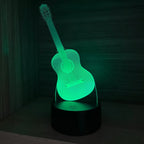 Lámpara LED Guitarra acustica
