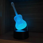 Lámpara LED Guitarra acustica