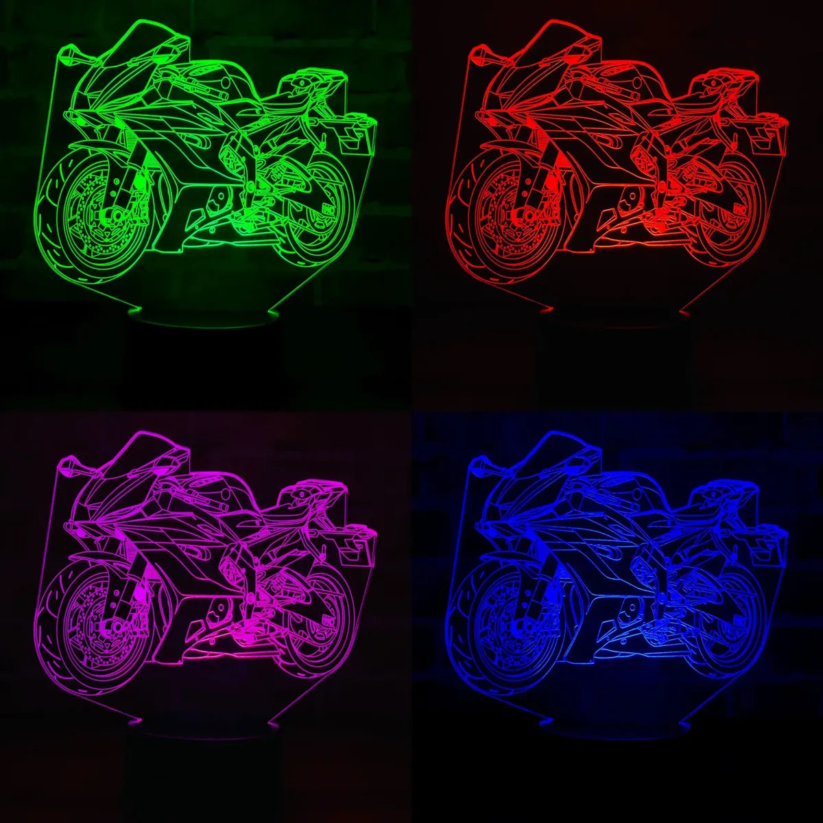 Lámpara LED Motocicleta Yzf R6