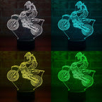 Lámpara LED Motocross Bike