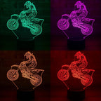Lámpara LED Motocross Bike