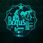 Lámpara LED Dedicatoria The Beatles “Yesterday”