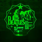 Lámpara LED Dedicatoria The Beatles “Yesterday”