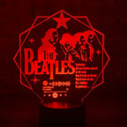 Lámpara LED Dedicatoria The Beatles “Yesterday”