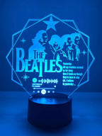 Lámpara LED Dedicatoria The Beatles “Yesterday”