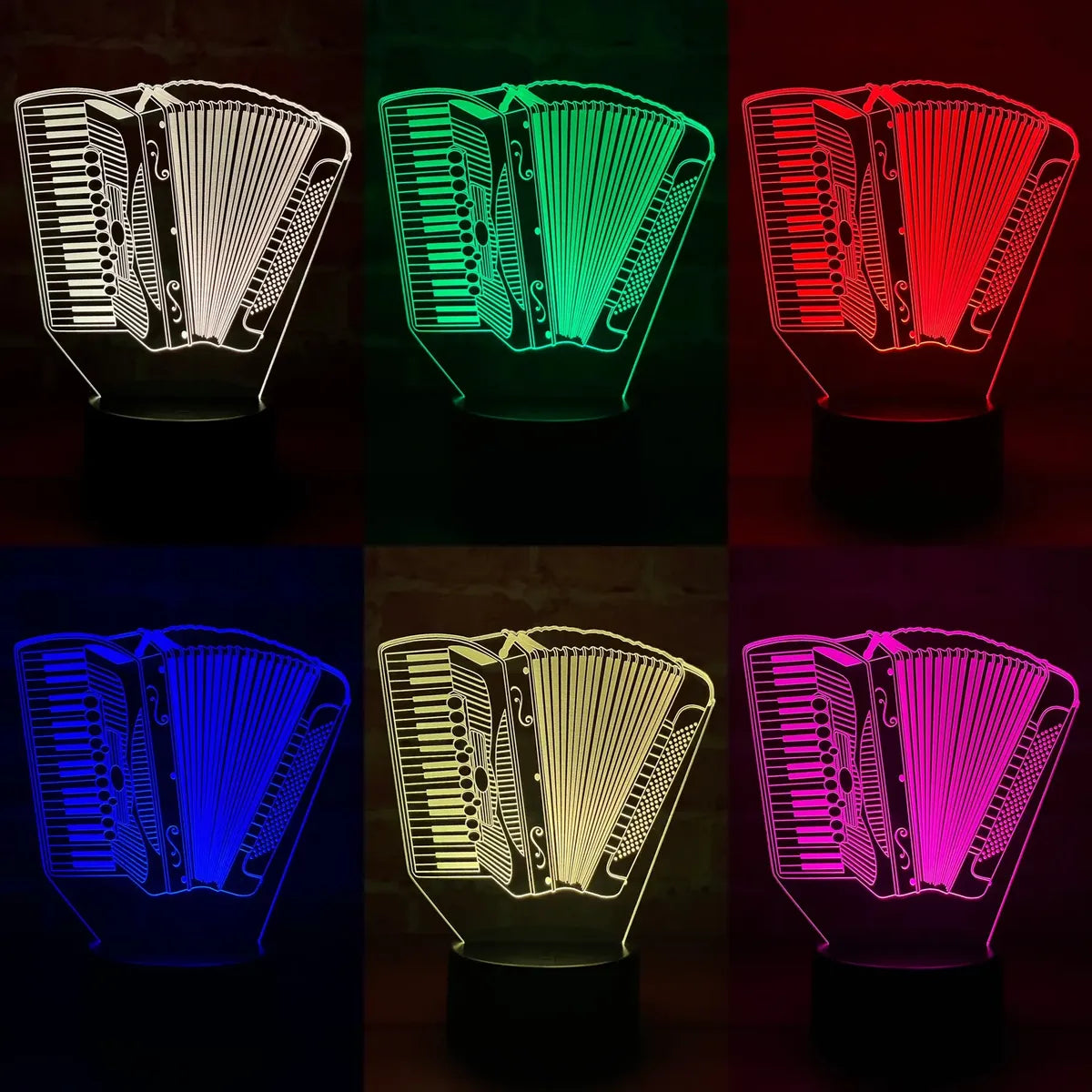 Lámpara LED Acordeon