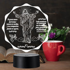Lámpara LED con Dedicatoria - Salmos y Proverbios