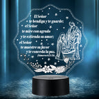 Lámpara LED con Dedicatoria - Salmos y Proverbios