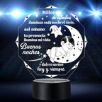 Lámpara LED con Dedicatoria - Hijo(a) Colección 1