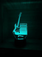 Lámpara LED Guitarra Eléctrica