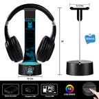 Lámpara soporte audifonos gamer Modelo Halo
