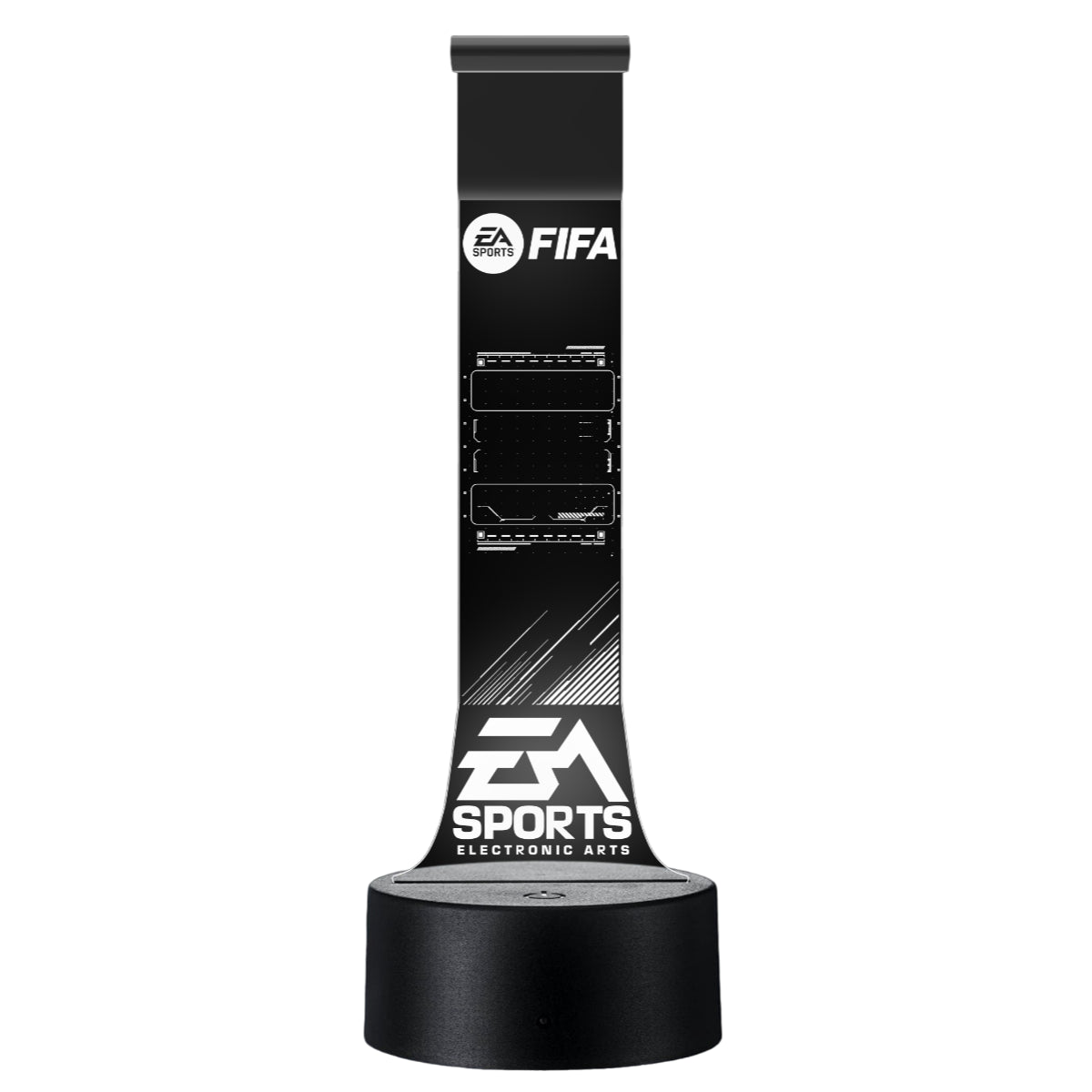 Lámpara soporte audifonos gamer Modelo FIFA
