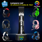 Lámpara soporte audifonos gamer Modelo Gamer Zone