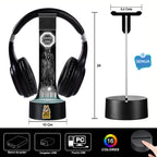 Lámpara soporte audifonos gamer Modelo Gamer Zone Electronica