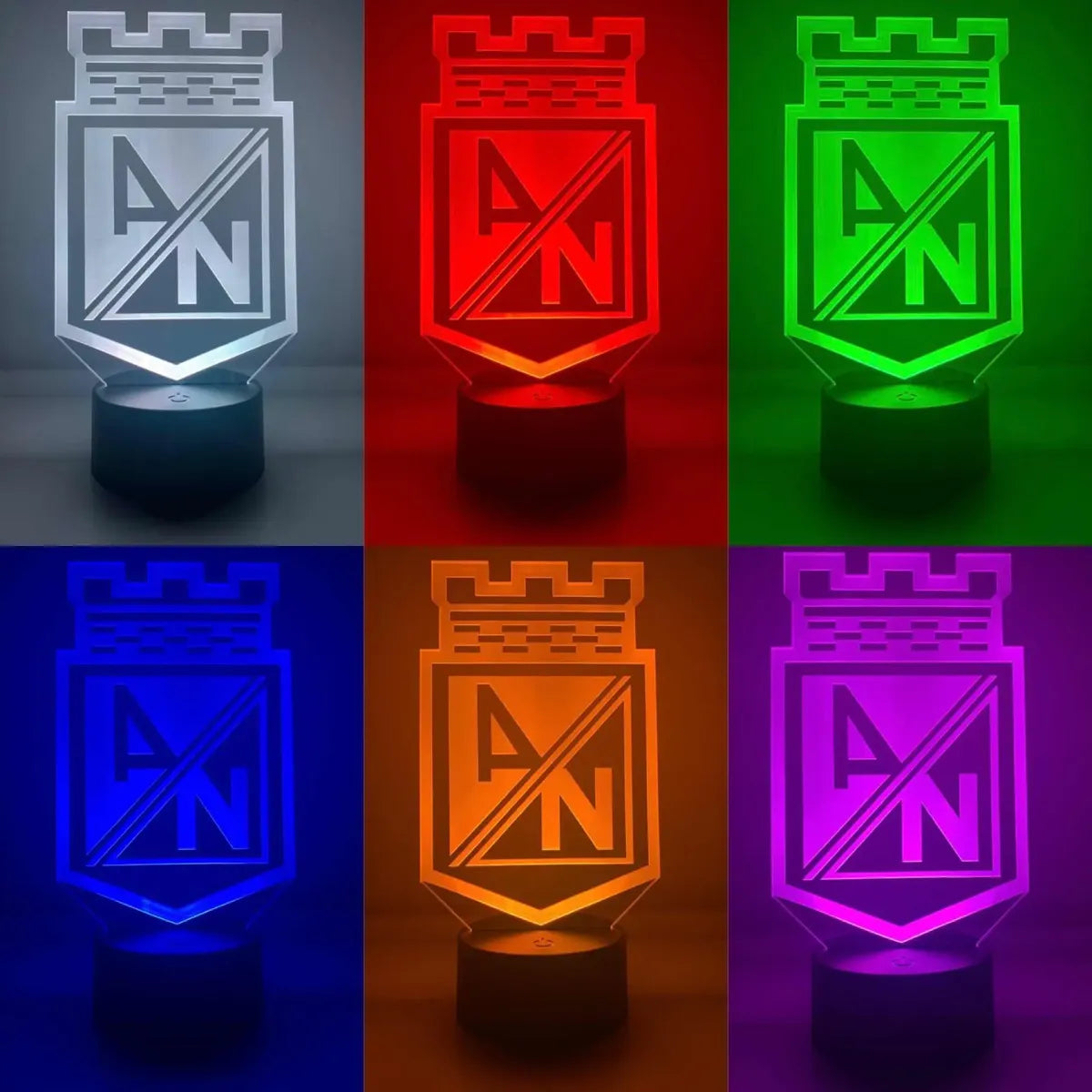 Lámpara LED Club Atlético Nacional