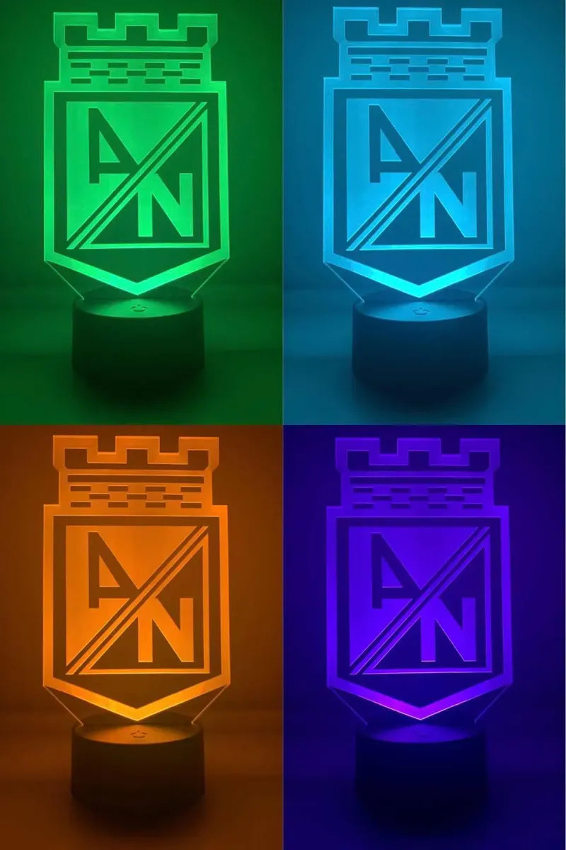 Lámpara LED Club Atlético Nacional