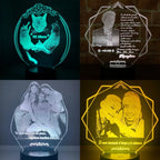Lámpara LED Personalizada (Estilo fotográfico)