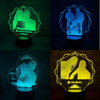 Lámpara LED Personalizada (Estilo fotográfico)