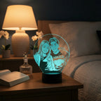 Lámpara LED Personalizada (Estilo Caricatura)