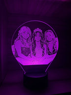 Lámpara LED Personalizada (Estilo Caricatura)