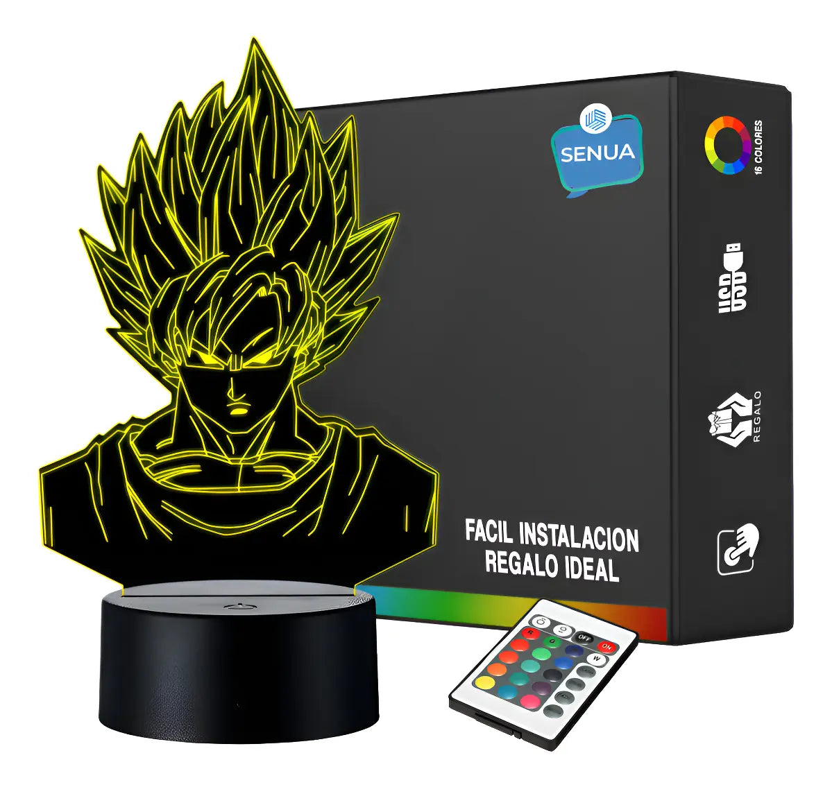 Lámpara LED Dragon Ball Z Goku