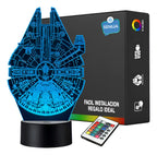 Lámpara LED Halcón Milenario