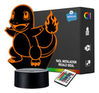 Lámpara LED Pokémon Charmander