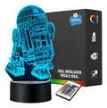 Lámpara LED R2D2