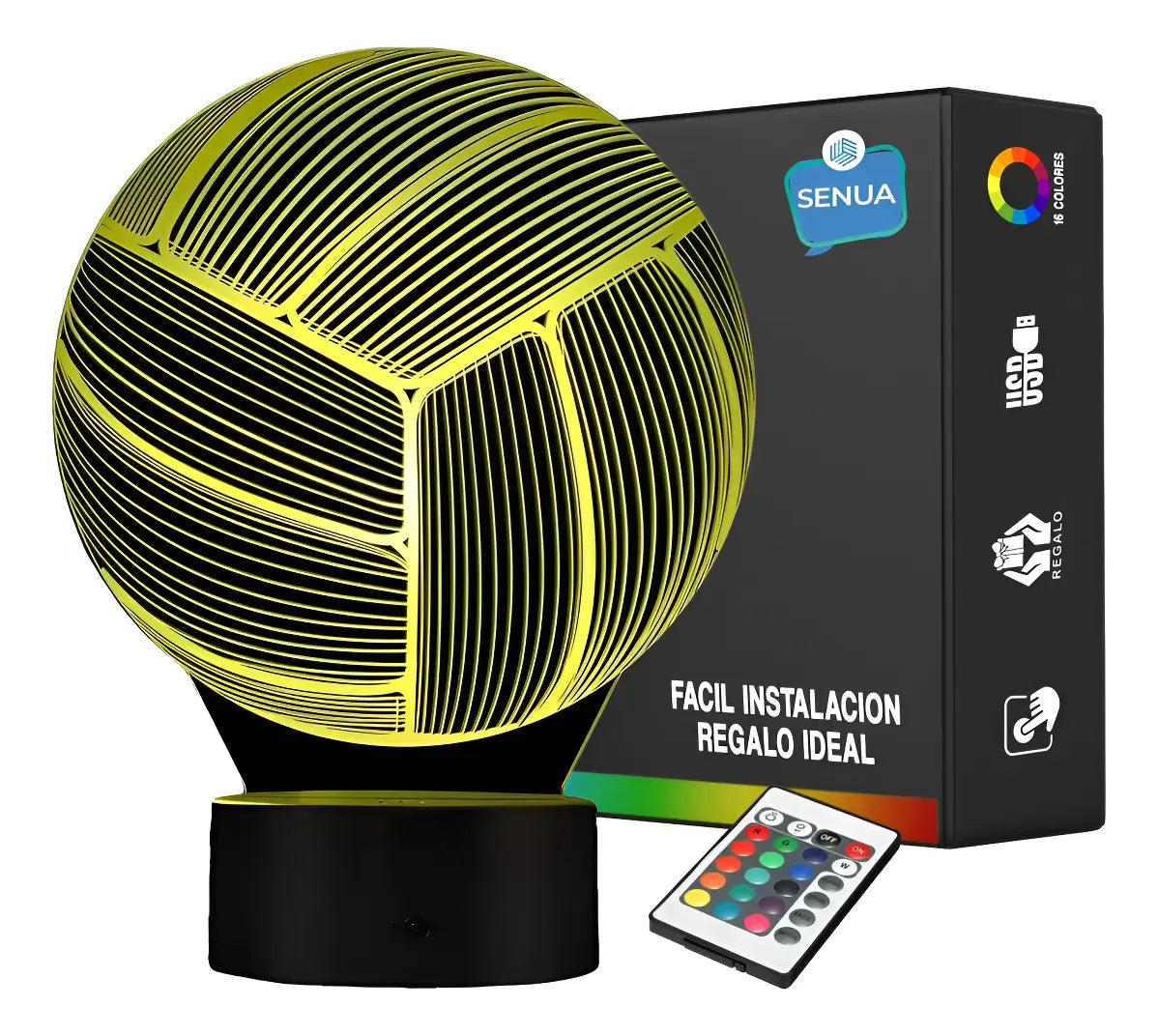 Lámpara LED Balón Voleibol