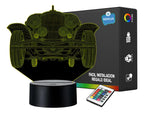 Lámpara LED Auto Antiguo 3D