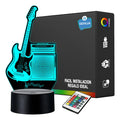 Lámpara LED Guitarra Eléctrica