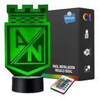 Lámpara LED Club Atlético Nacional
