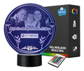 Lámpara LED Personalizada (Estilo fotográfico)