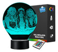Lámpara LED Personalizada (Estilo Caricatura)