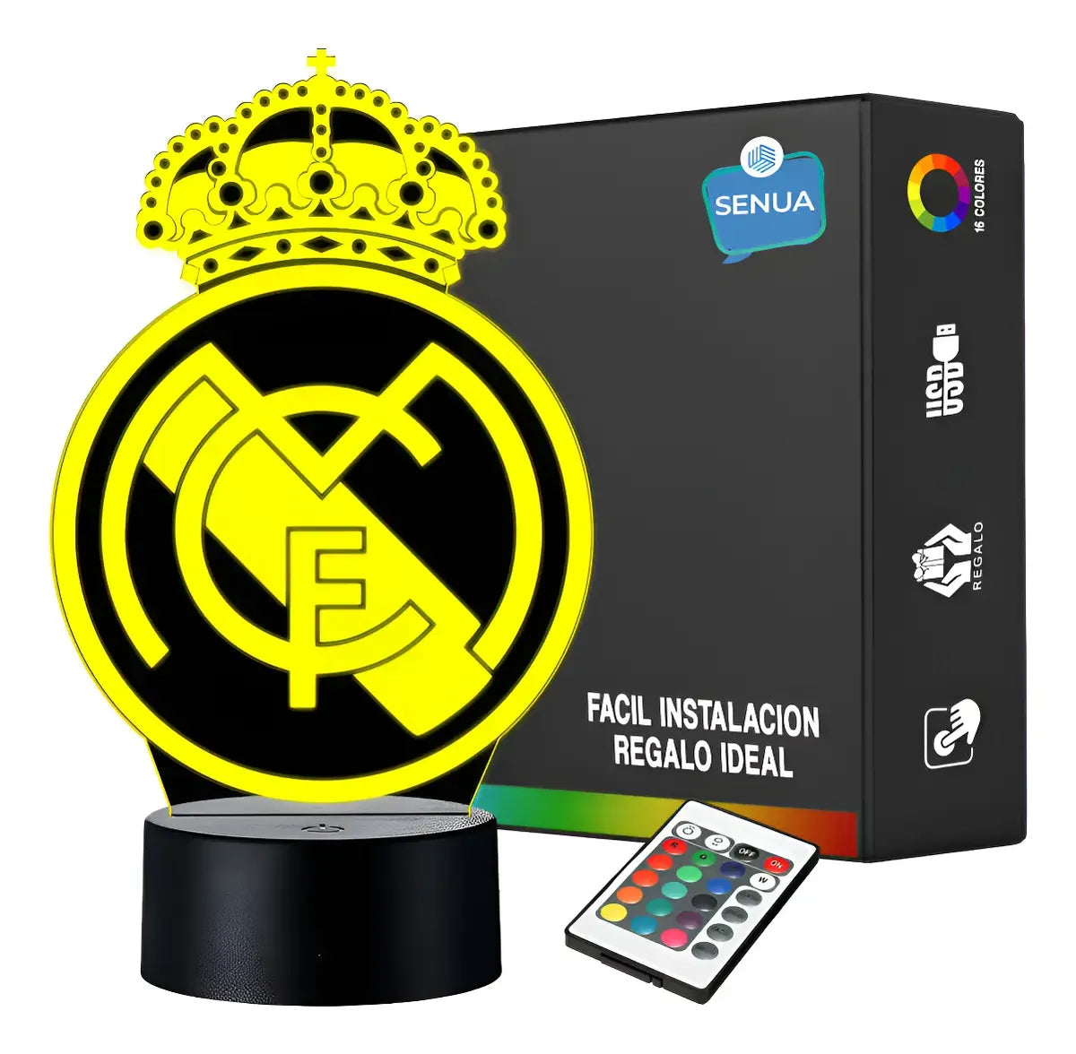 Lámpara LED Club Real Madrid