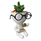 Matera Decorativa Tomando café