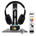 Lámpara soporte audifonos gamer Modelo Best Gamer