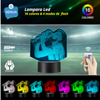 Lámpara Messi World Cup