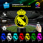 Lámpara LED Club Real Madrid