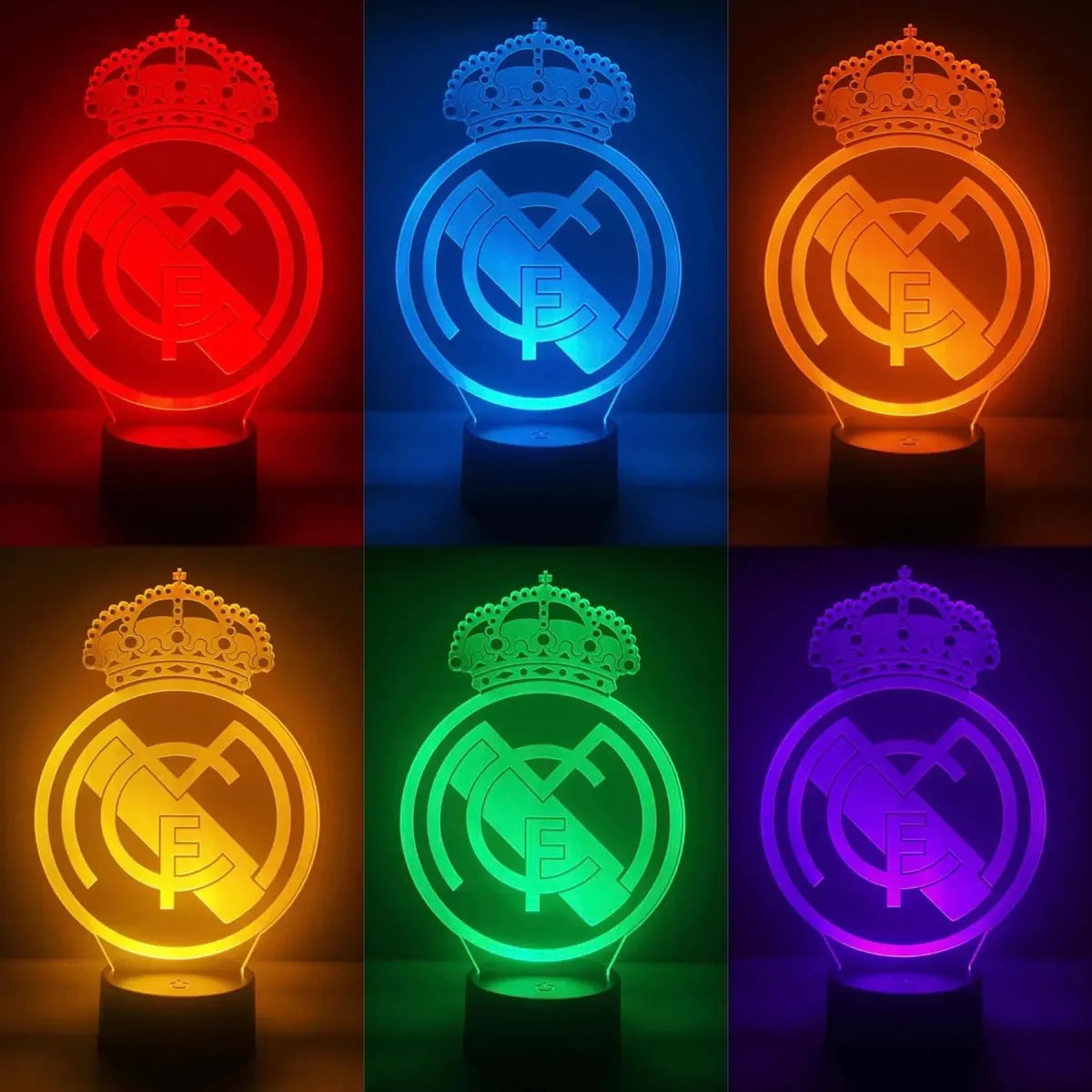 Lámpara LED Club Real Madrid