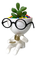 Matera Decorativa Tomando café