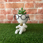 Matera Decorativa Tomando café