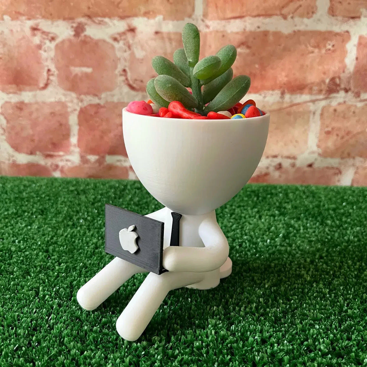 Matera Decorativa con Portatil